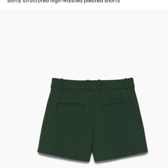 Aritzia Babaton PLEATED MINI SHORT - Picture 4 of 8